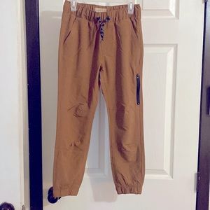 Boys lightweight tapered khaki pants